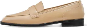 7or9 Loafers for Women Comfortable Air-Touch Foam Slip on Round-Toe Casual Dressy Mattress Flat Leather Women’s Flats