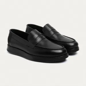 Achilles | Penny Loafer – Black