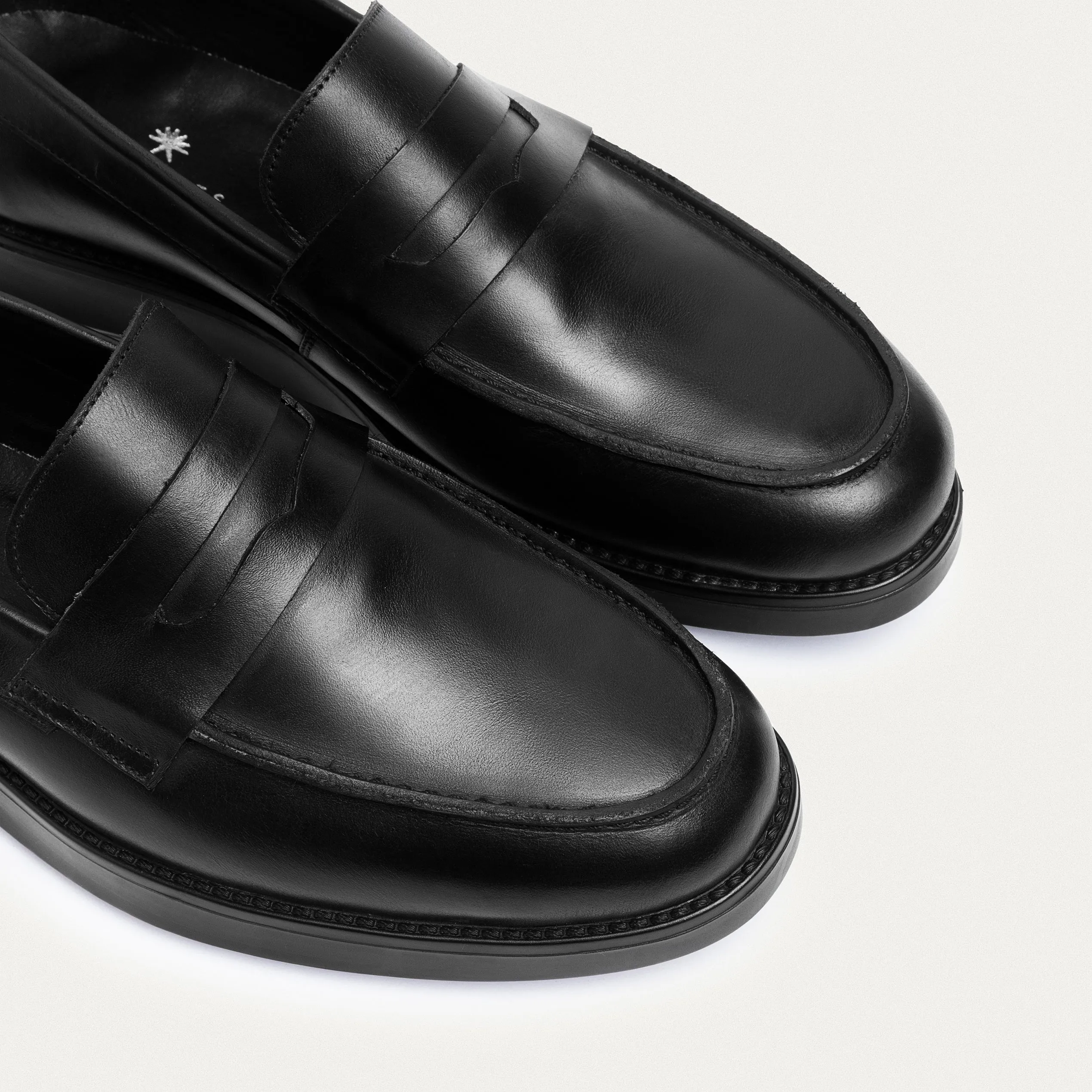 Achilles | Penny Loafer – Black