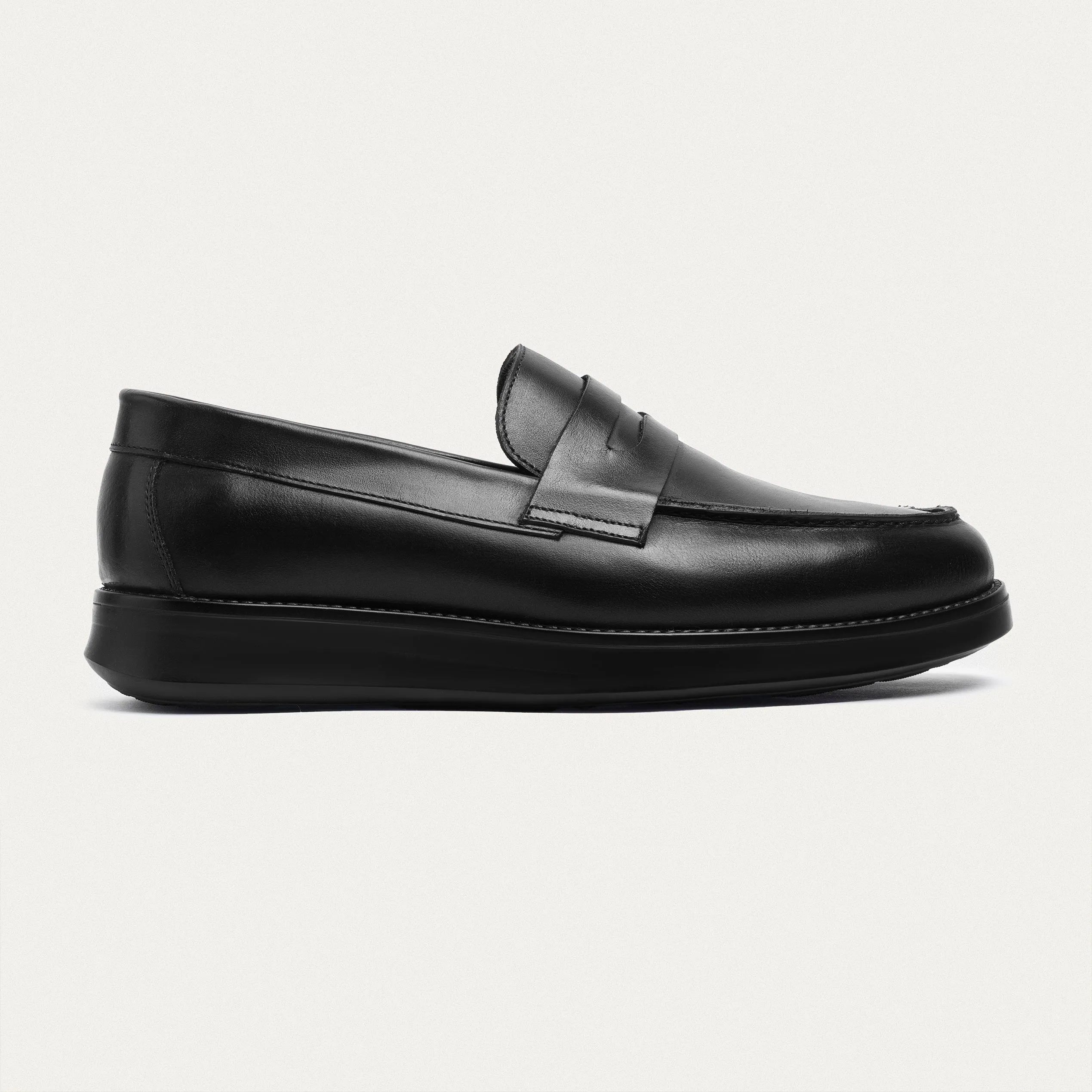 Achilles | Penny Loafer – Black