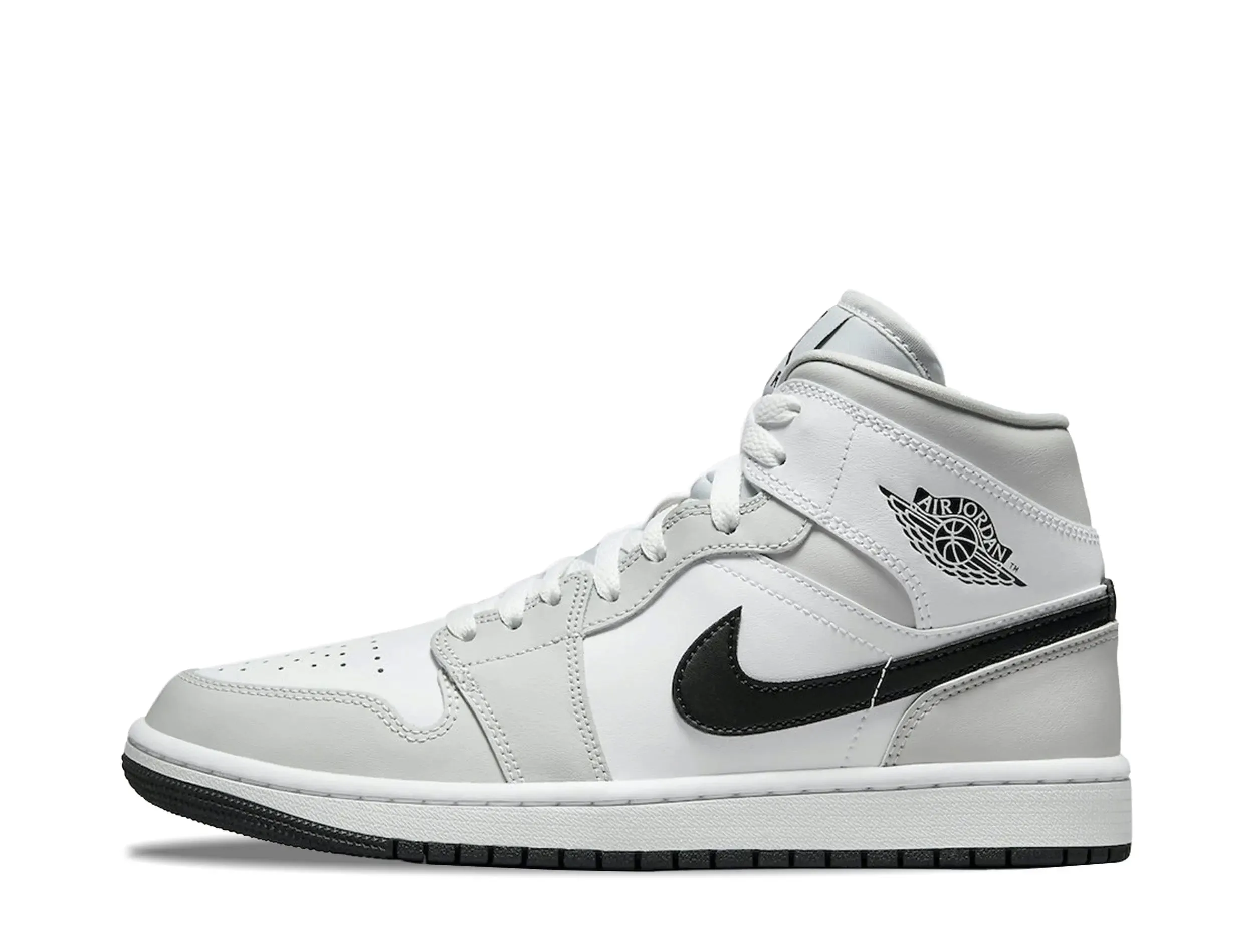 Air Jordan 1 Mid Light Smoke Grey