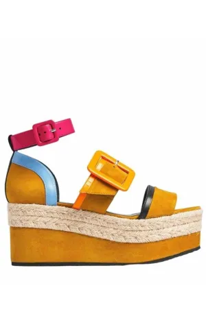 Alpha Sun Suede Sandals