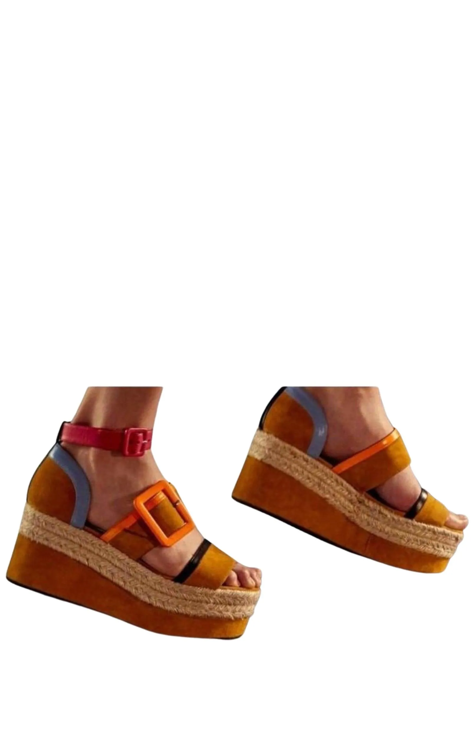Alpha Sun Suede Sandals