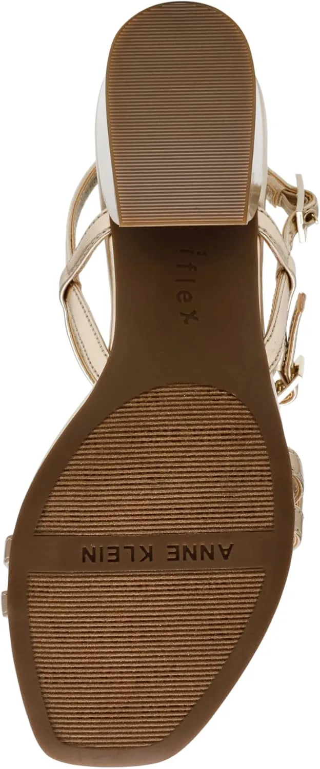 Anne Klein Women's Block Heel Sandal Mackenzie