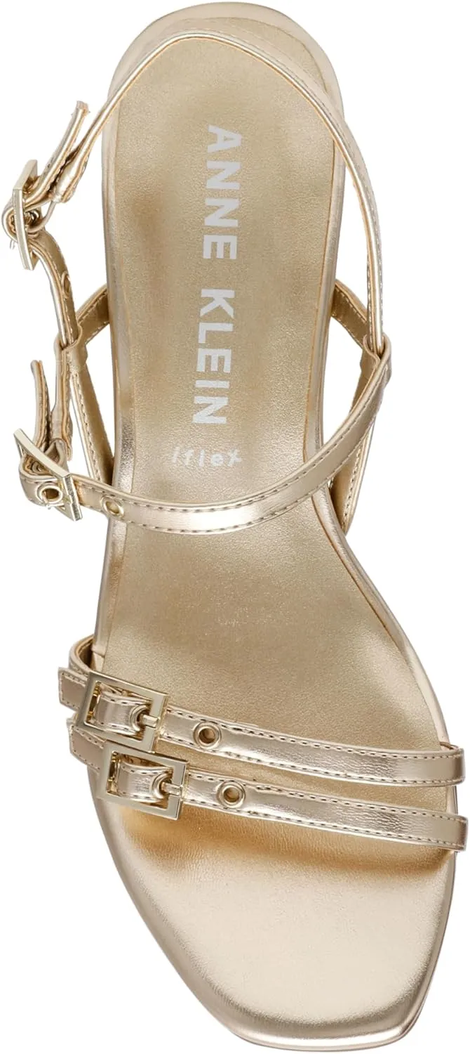 Anne Klein Women's Block Heel Sandal Mackenzie
