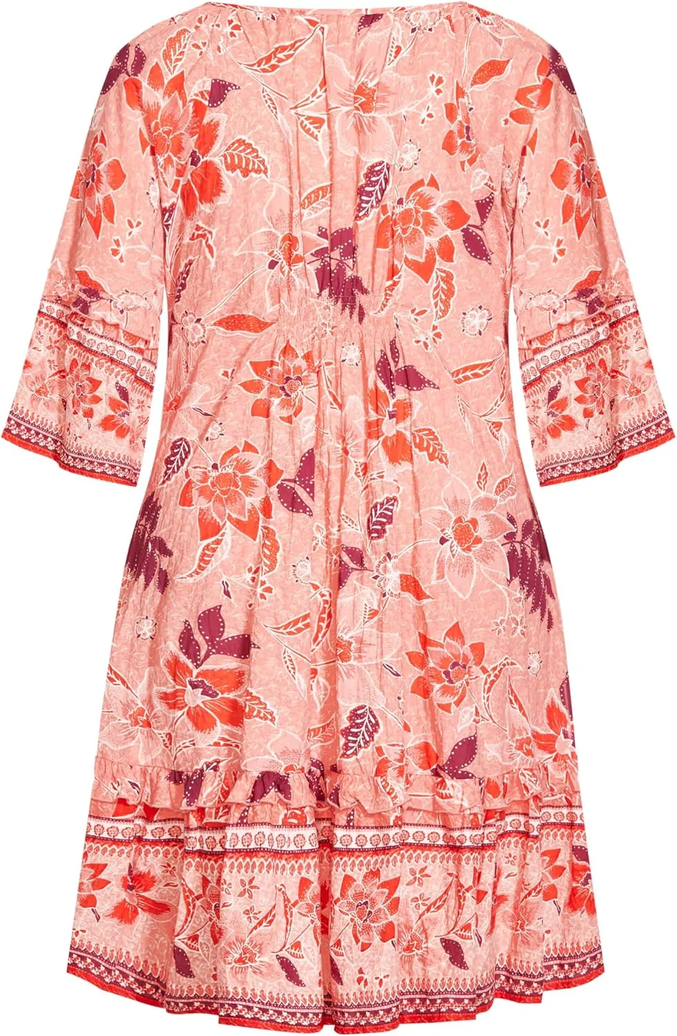 Avenue Women's Plus Size Dress Kara Crush