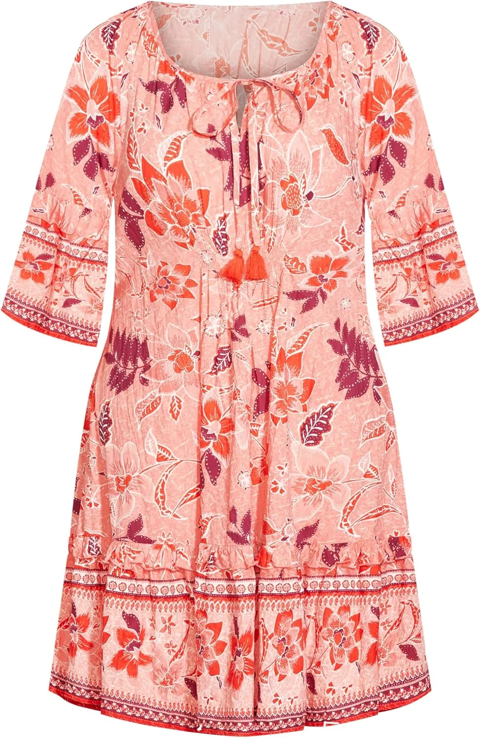 Avenue Women's Plus Size Dress Kara Crush