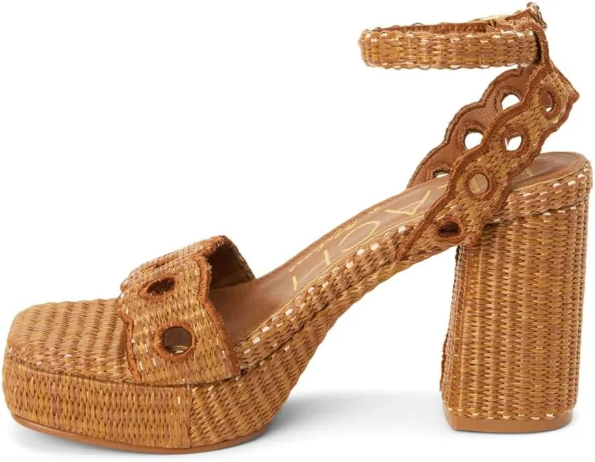 BEACH by Matisse Womens Moorea Block Platform Ankle Strap Casual Sandals Casual High Heel 3" & Up - Beige