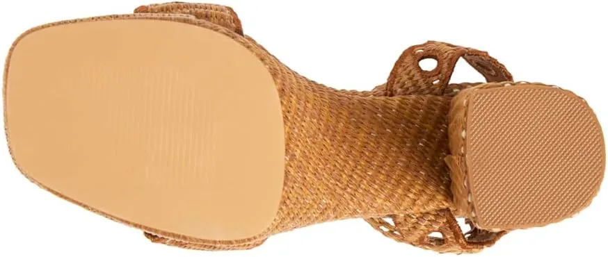 BEACH by Matisse Womens Moorea Block Platform Ankle Strap Casual Sandals Casual High Heel 3" & Up - Beige