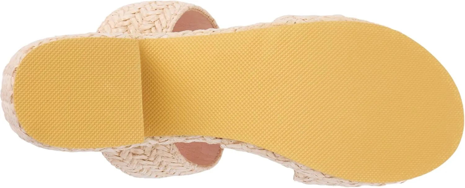 BEACH by Matisse Womens Ocean Ave Platform Block Casual Sandals Casual High Heel 3" & Up - Beige