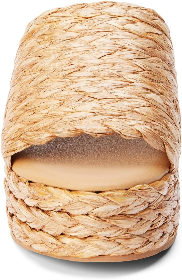BEACH by Matisse Womens Peony Platform Espadrille Casual Sandals Casual High Heel 3" & Up