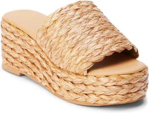 BEACH by Matisse Womens Peony Platform Espadrille Casual Sandals Casual High Heel 3" & Up