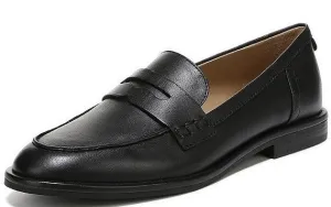 Beatrice Dress Career Sam Limited time Leather Flat Edelman Closing soon Loafers Slip On Penny Black