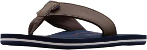Ben Sherman Mens Crosswell Flip Flops Casual Sandals Casual - Blue, Brown
