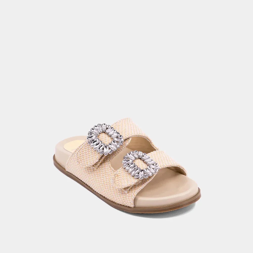 Bone Sparkle Sandal