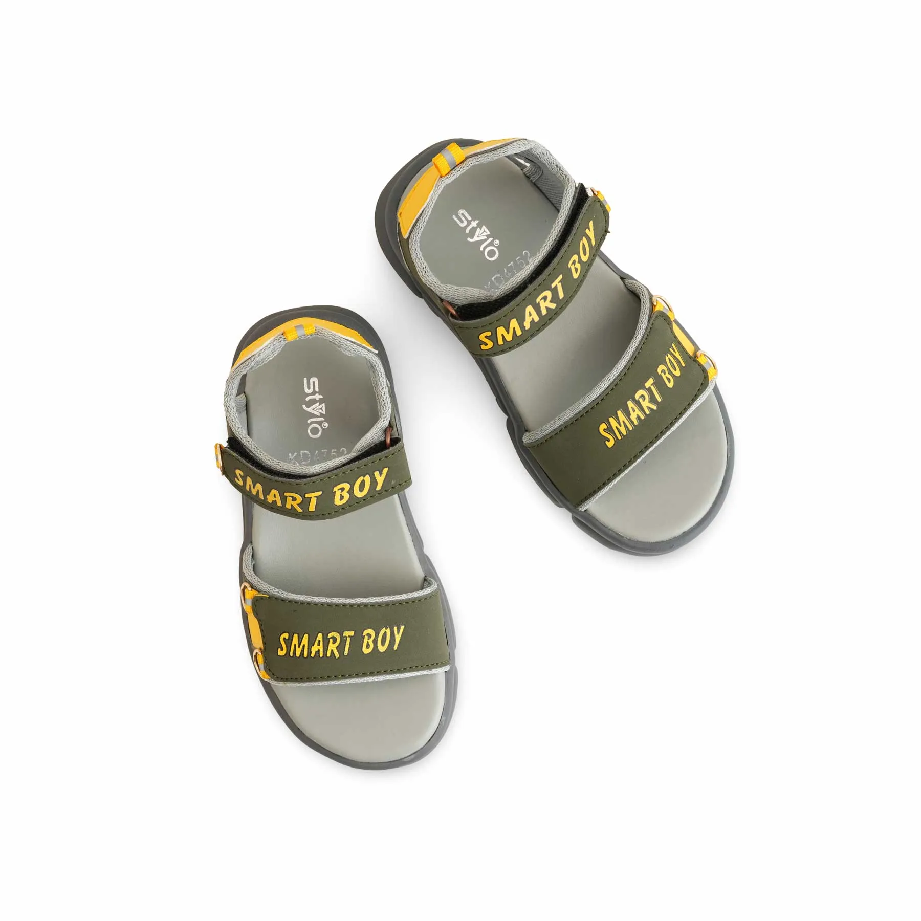 Boys Green Casual Sandal KD4752