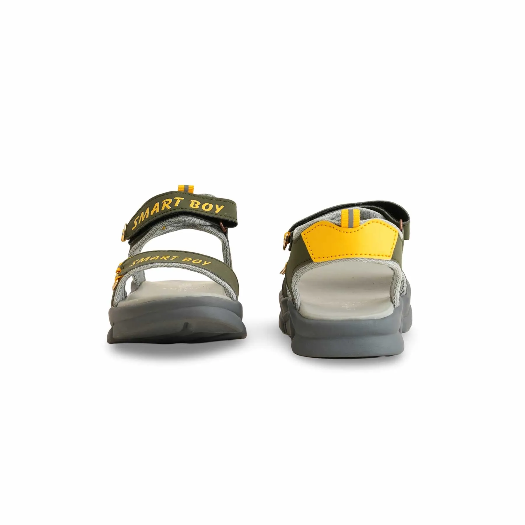 Boys Green Casual Sandal KD4752