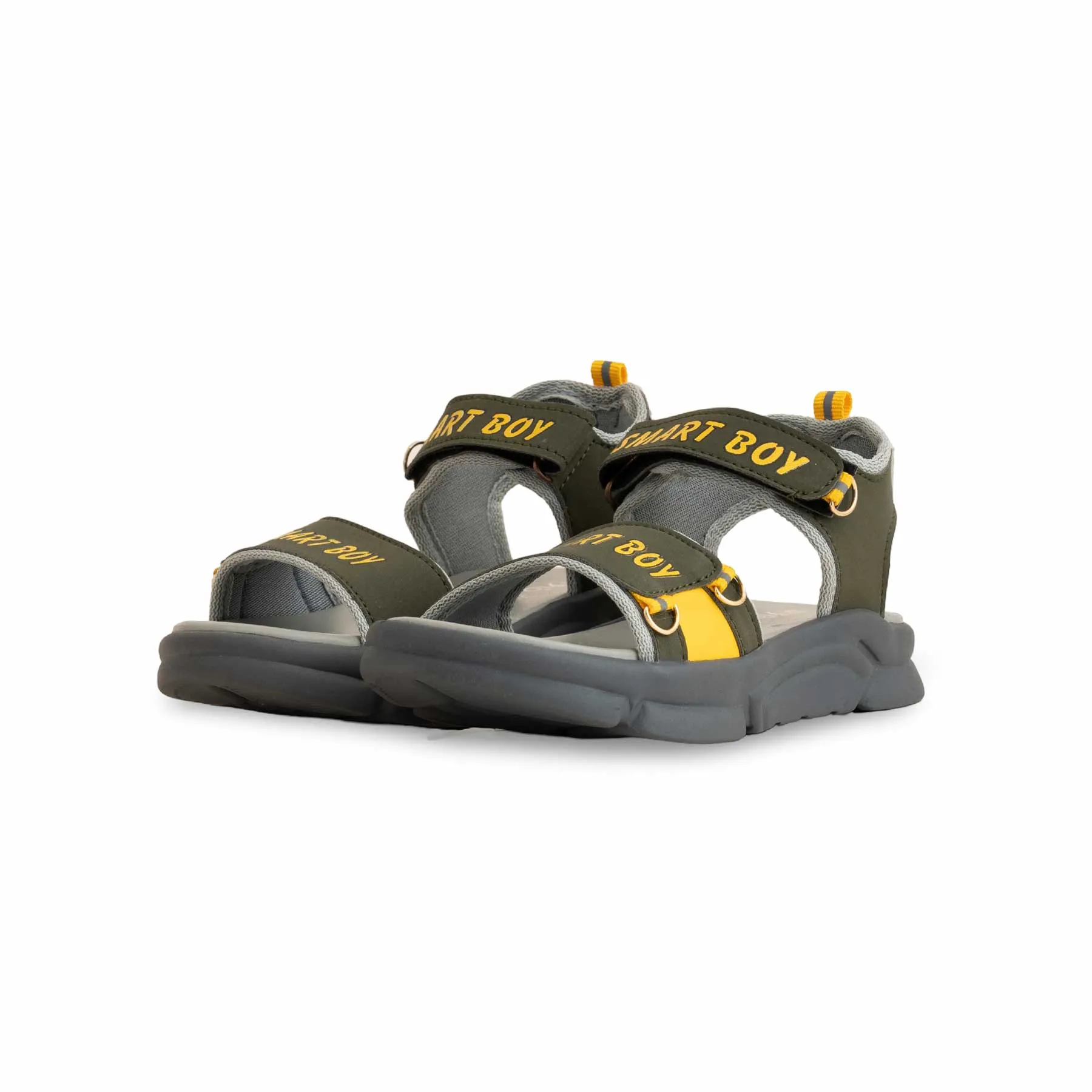 Boys Green Casual Sandal KD4752