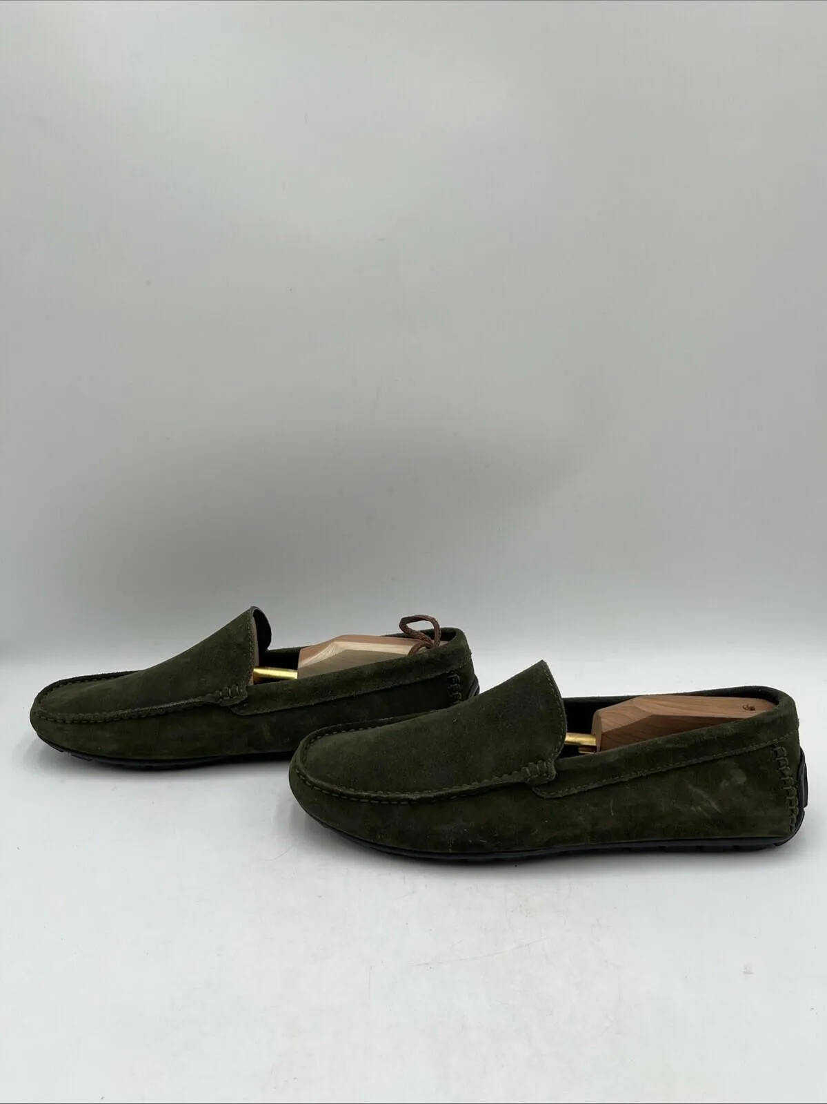 Bruno Magli Xenia Driver Loafer Green Size 9.5 - Very Good