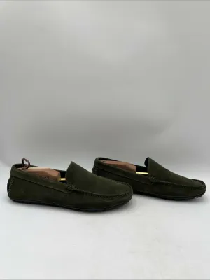 Bruno Magli Xenia Driver Loafer Green Size 9.5 - Very Good