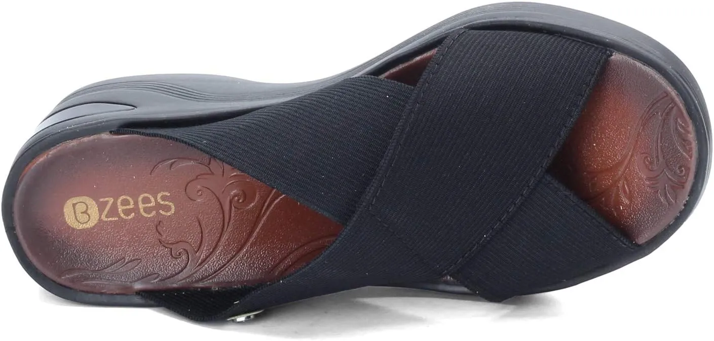 Bzees Women's Dusty Slide Sandal