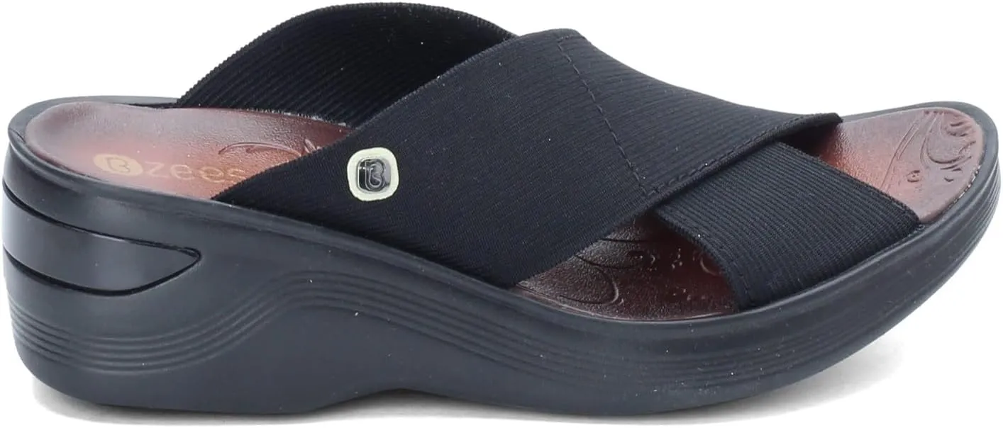 Bzees Women's Dusty Slide Sandal