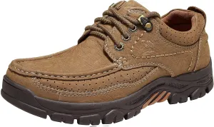 CAMEL CROWN Men Casual Shoes Loafers Comfortable Walking Shoes Oxford for Work Dress Travel-Lace up