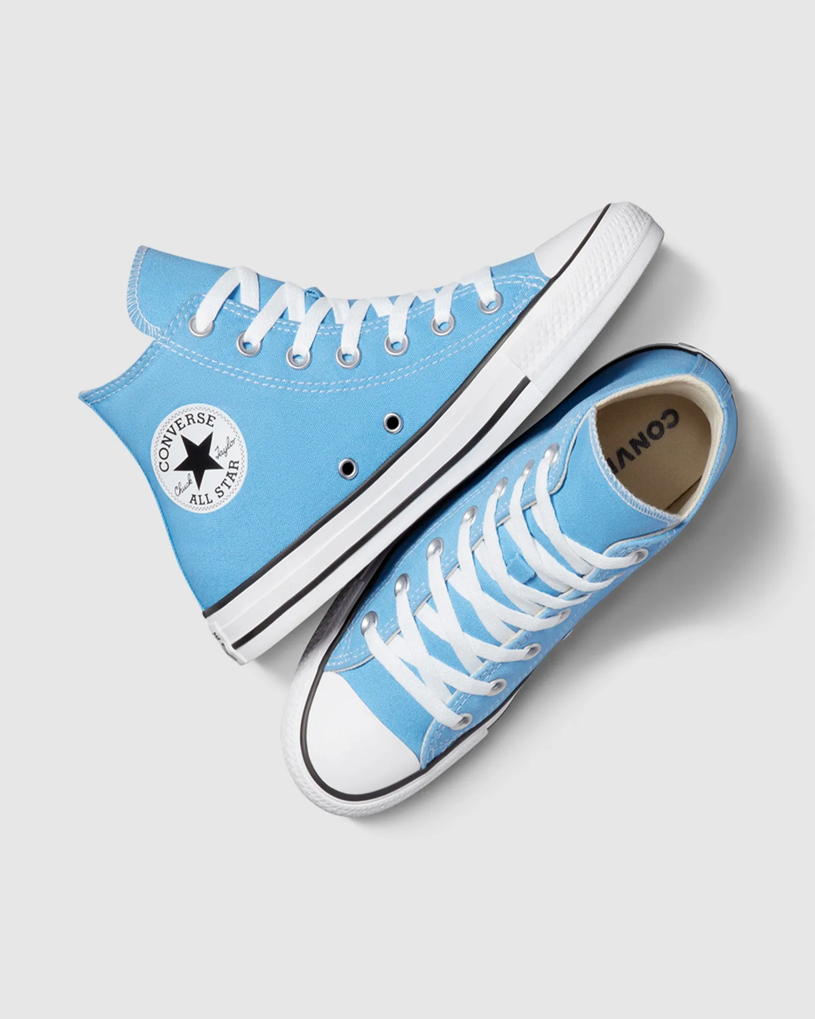 Chuck Taylor All Star Hi Top Sneakers in Light Blue