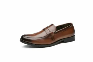 Classic Business Loafers (Brown)