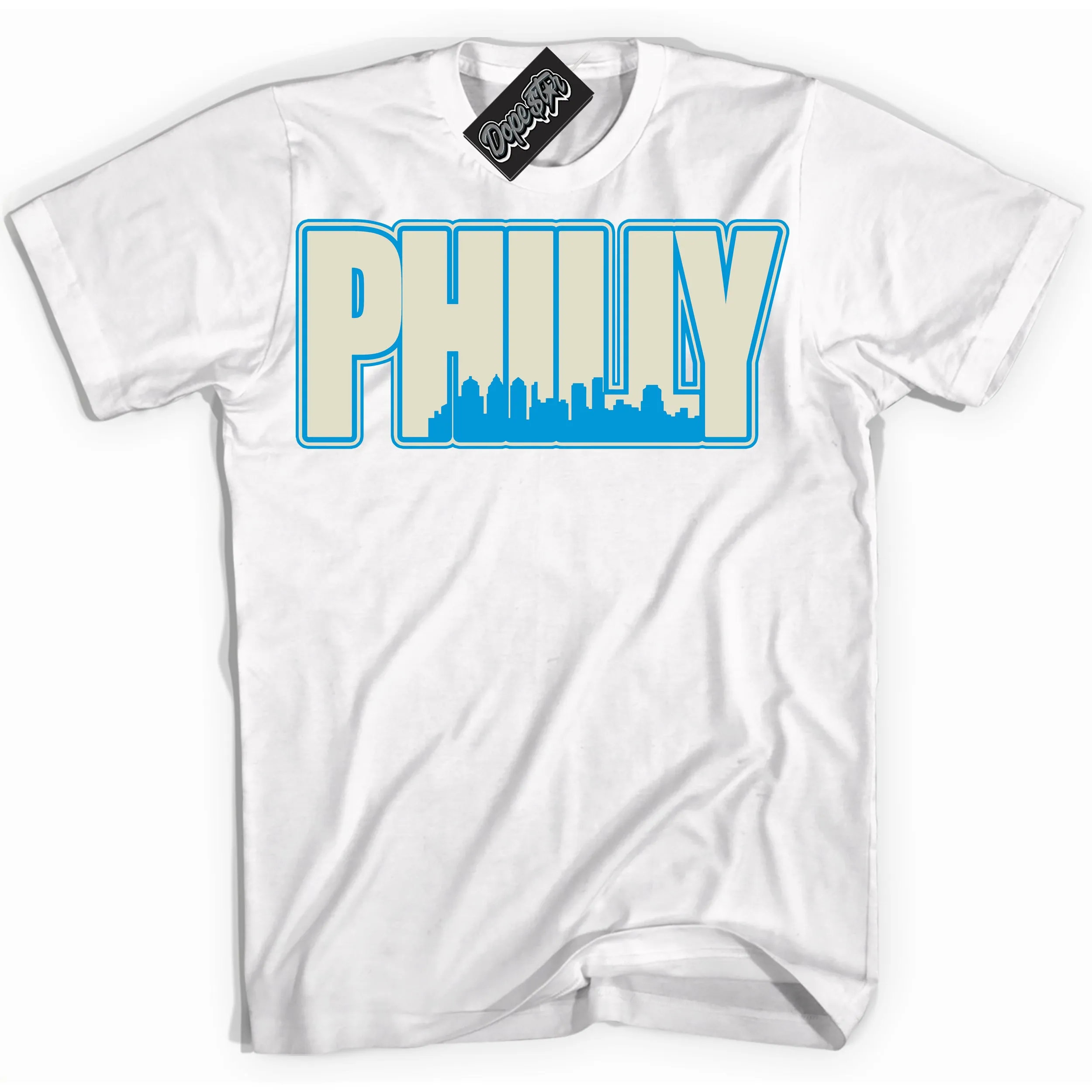 Coconut Milk University Blue Dunk Sneaker Shirt Philly Graphic