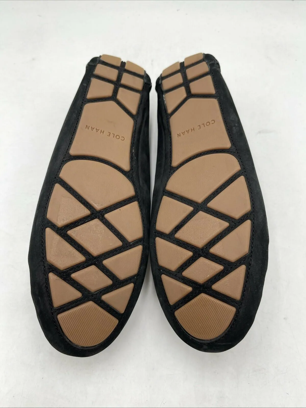 Cole Haan Women's Evelyn Bow Driver Flats Black Size 6.5B - Very Good
