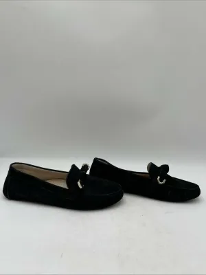 Cole Haan Women's Evelyn Bow Driver Flats Black Size 7B - Very Good