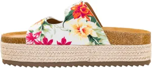 Corkys Footwear No Filter 2-Inch Platform Sandals with Adjustable Buckles and Comfortable Insoles - Stylish & Comfortable Espadrille Sandals - All Day Wear
