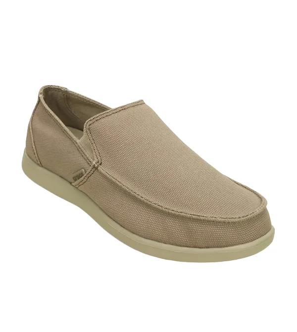 Crocs scarpa mocassino da uomo Santa Cruz Clean Cut Loafer 202972-2U6 khaki