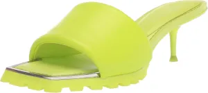 DKNY Women's Essential Cai - Mid, Open Toe Fashion Pump Heel Sandal