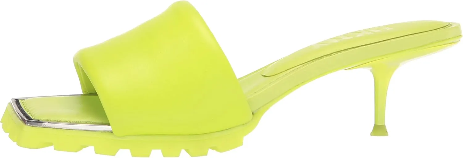 DKNY Women's Essential Cai - Mid, Open Toe Fashion Pump Heel Sandal