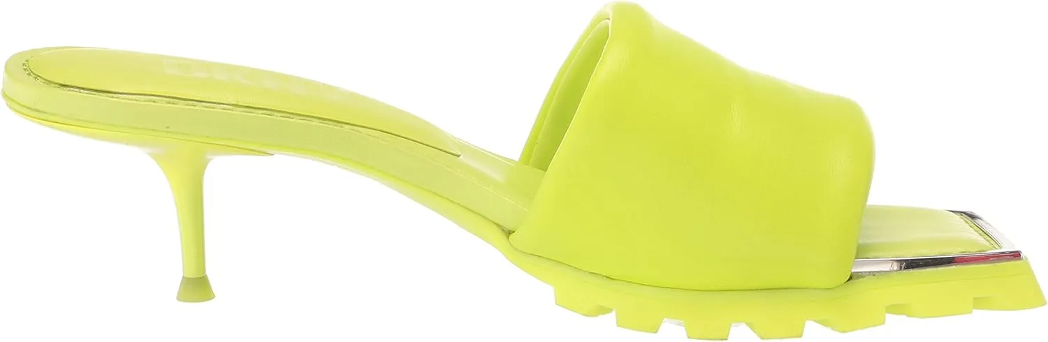 DKNY Women's Essential Cai - Mid, Open Toe Fashion Pump Heel Sandal