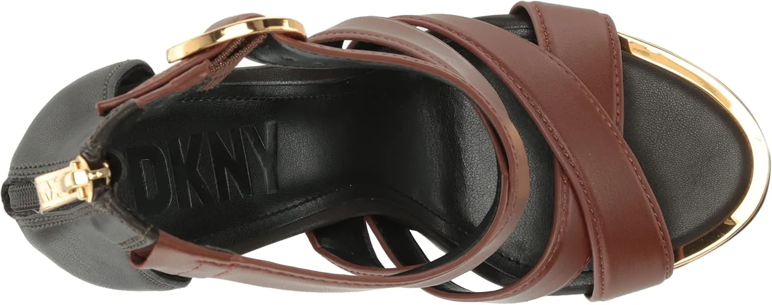 DKNY Women's Transitional Emelen-Strappy San Heeled Sandal