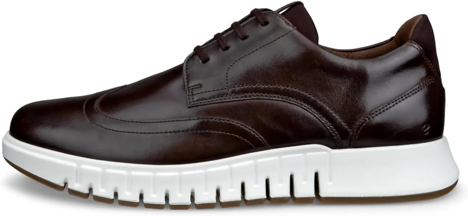 ECCO Men's Gruuv Studio Wingtip Sneaker
