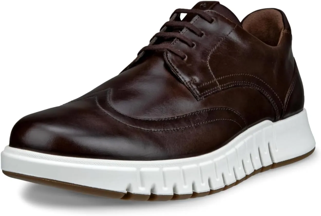 ECCO Men's Gruuv Studio Wingtip Sneaker