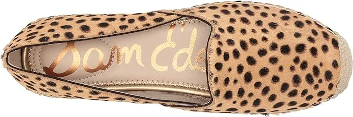 Edelman Localized shipping Slip Round Impeccable Tan Multi On Platform Sam Loafers Flat Kesia Toe Espadrille