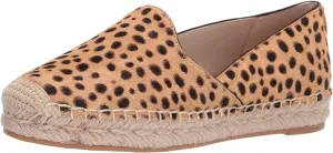Edelman Localized shipping Slip Round Impeccable Tan Multi On Platform Sam Loafers Flat Kesia Toe Espadrille