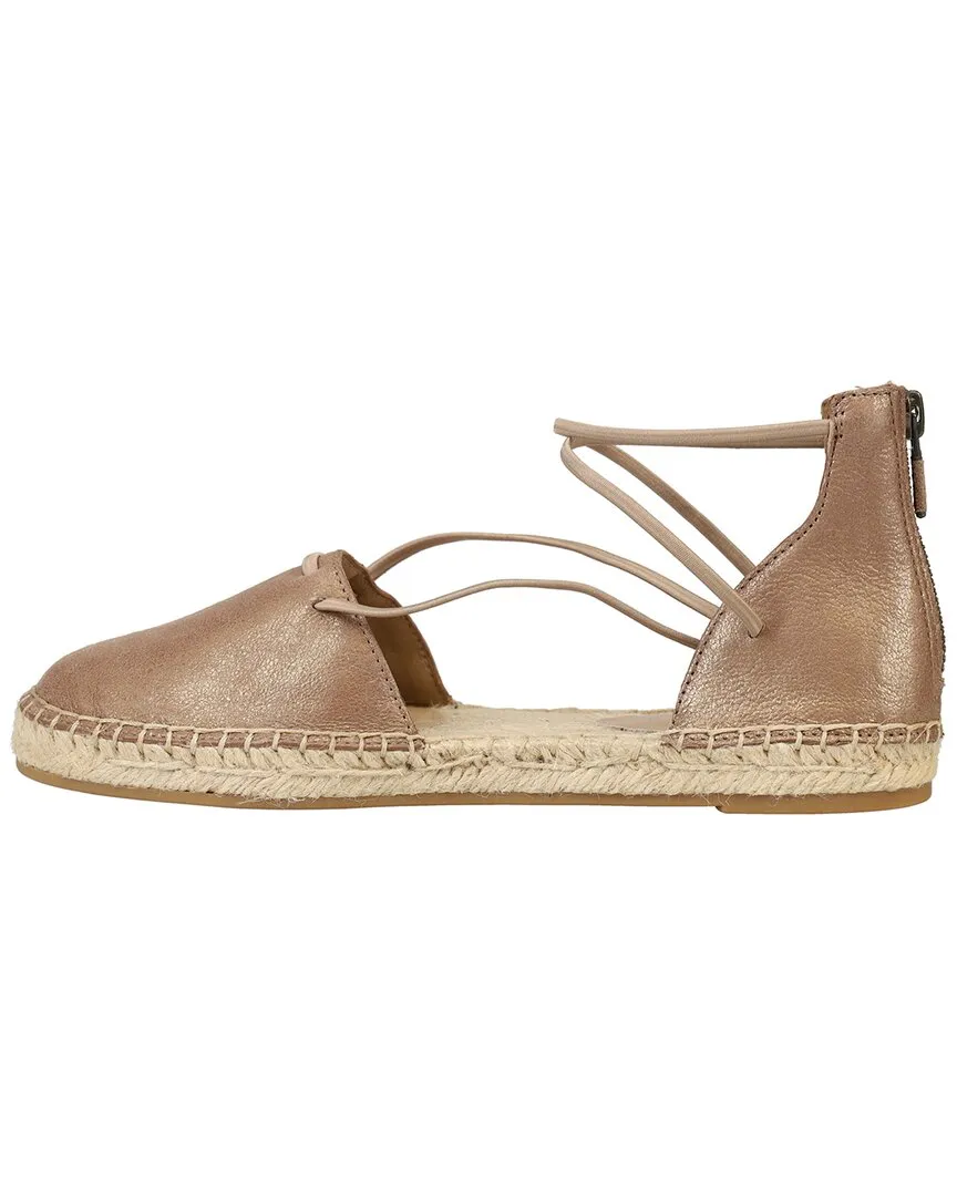 Eileen Fisher Lace Leather Espadrille