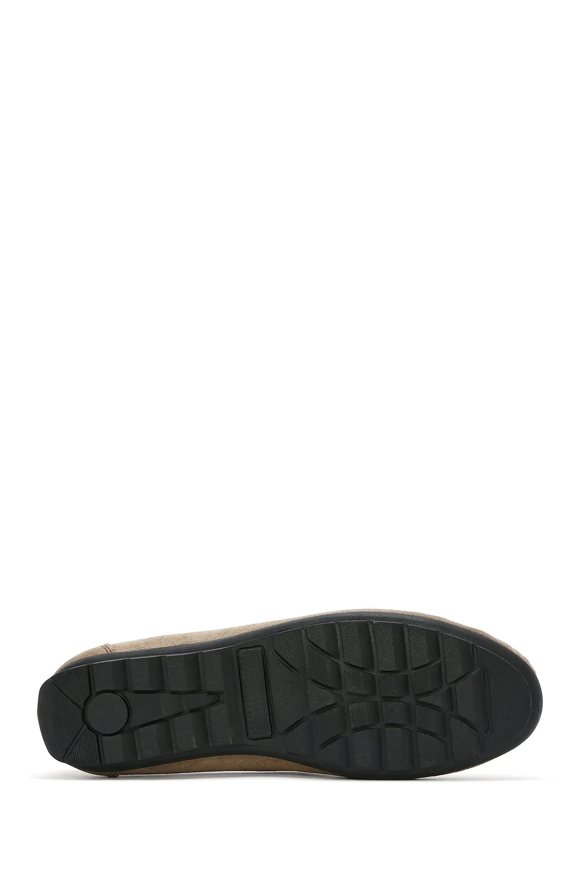 Erkek Bej Süet Deri Casual Loafer