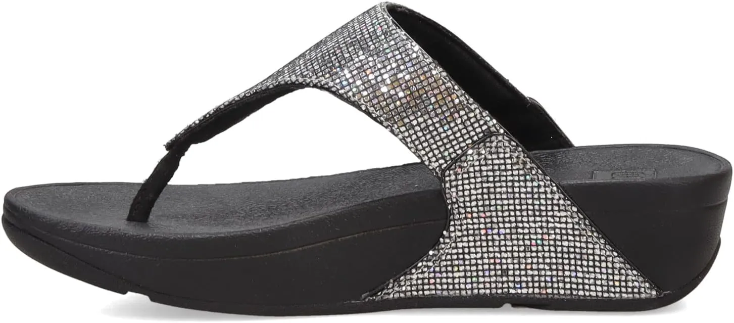 FitFlop Women's, Lulu Glitter Thong Sandal