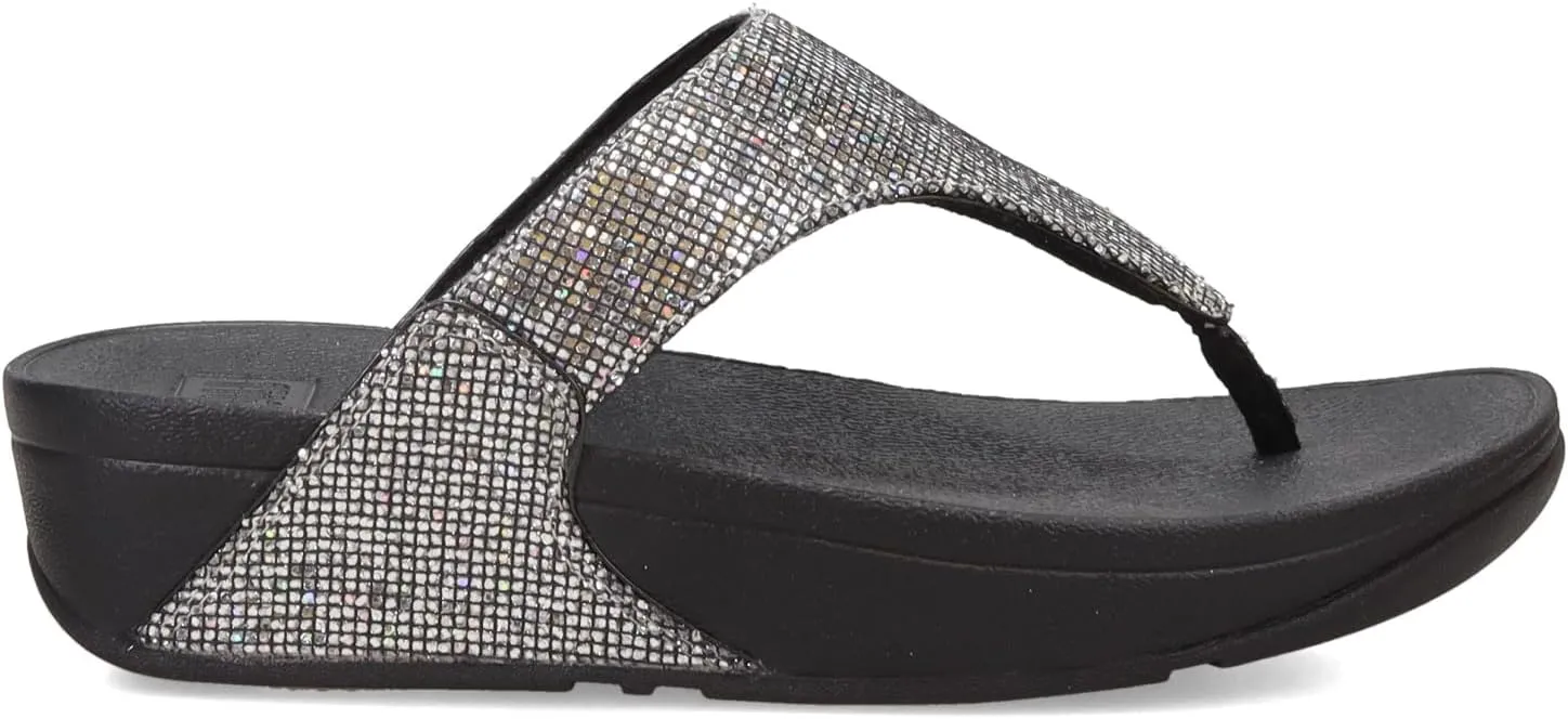 FitFlop Women's, Lulu Glitter Thong Sandal