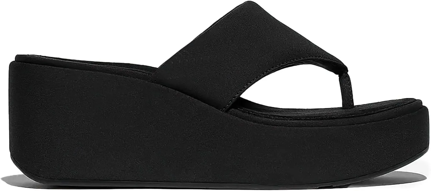 FitFlop Women's Platfforms Wedge Toe-Post Sandals