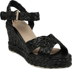 G.C. Shoes Women's Maya Cross Strap comfortable Wedge Sandals