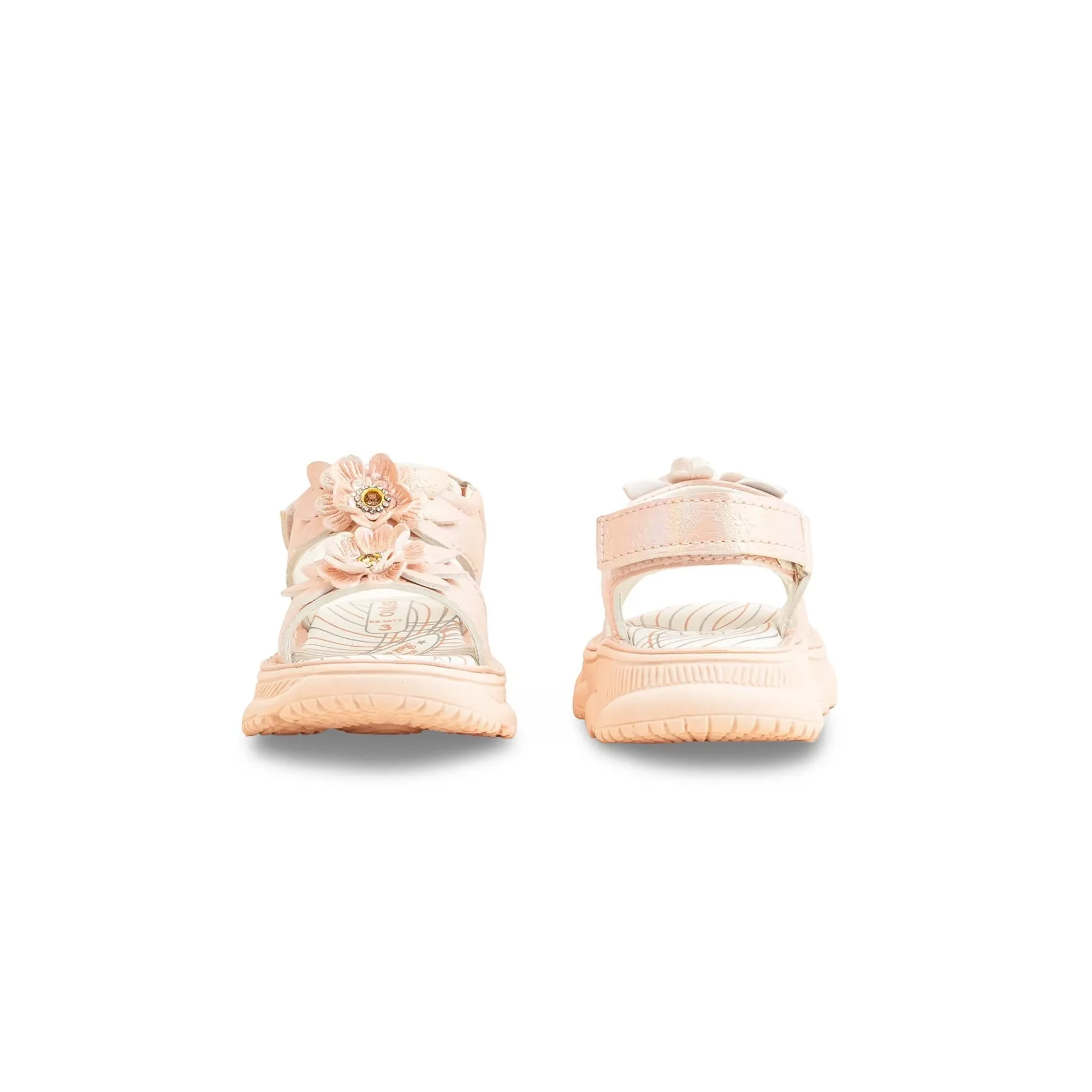 Girls Pink Casual Sandal KD5613