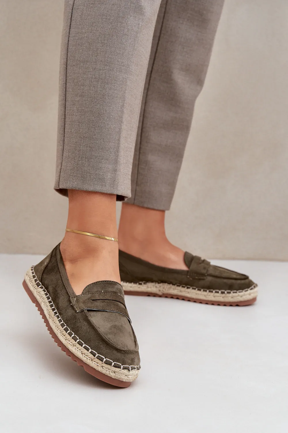 green - Espadrille model 208326 Step in style